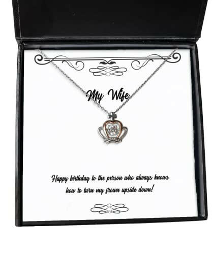useful wife crown pendant necklace happy birthday to the person who gifts for wife present from husband jewelry for wife birthday gift for wife present for wife gift ideas for wife