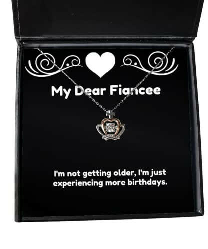 inappropriate fiancee crown pendant necklace im not getting older im just experiencing cheap gifts for birthday gifts gift ideas from gifts from a to z personalized gifts from unique