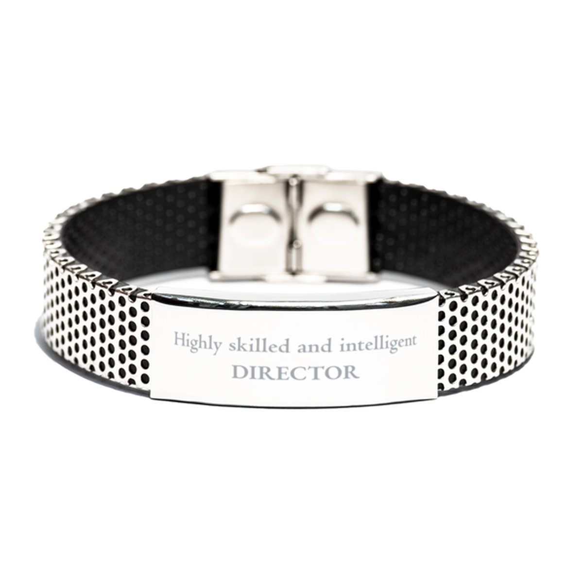 best director gifts highly skilled and intelligent appreciation birthday stainless steel bracelet for director men women friends coworkers
