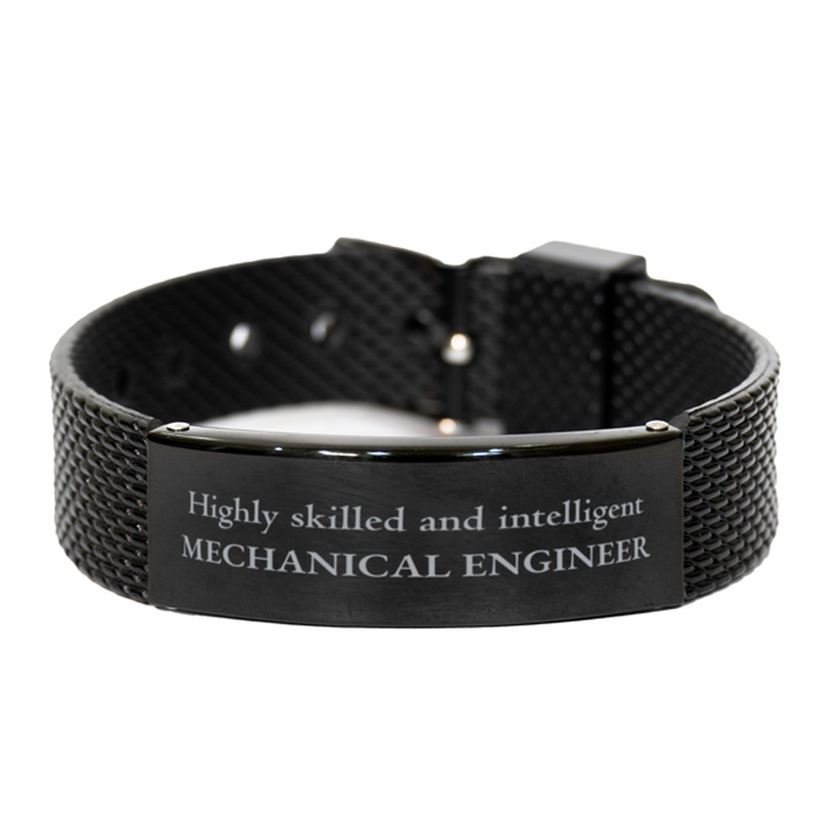 best mechanical engineer gifts highly skilled and intelligent appreciation birthday black shark mesh bracelet for mechanical engineer men women friends coworkers