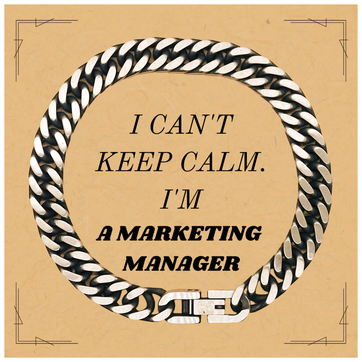 Unique Cuban Link Chain Bracelet for Marketing Manager - Confidence and Style Redefined for Graduation, Birthday, and Holidays