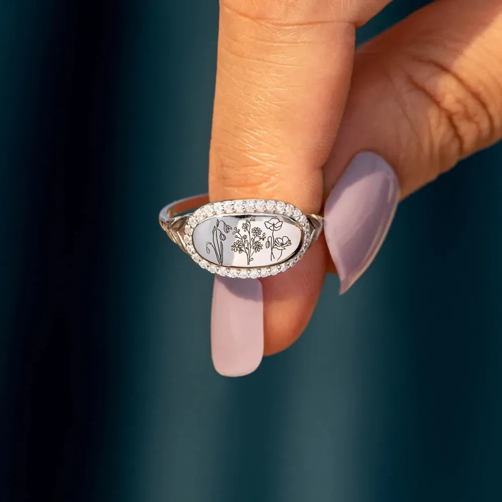 Elegant S925 Sterling Silver Rings for Her