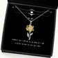 useful wife sunflower pendant necklace thankful to have a wife like you you always put a smile on my epic for wife holiday