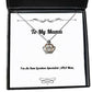 love mama gifts im an item location specialist aka mom mama crown pendant necklace from daughter
