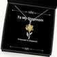 unique idea stepmom gifts promoted to stepmom christmas sunflower pendant necklace for stepmom
