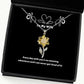 funny wife every day with you is an amazing adventure and i can never get new sunflower pendant necklace for wife from husband