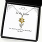 new sister gifts you think im crazy you should meet my sister love christmas sunflower pendant necklace gifts for sister