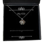 cheap wife youre my dream come true why else would all of my wishes be beautiful crown pendant necklace for wife from husband