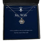 unique idea wife crown pendant necklace a love as perfect as ours can only happen once from present for wife best from husband