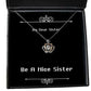 epic sister gifts be a nice sister sister crown pendant necklace from sister