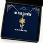 stepmom gifts for mom the evil stepmom speaks reusable stepmom sunflower pendant necklace from daughter