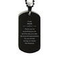 amangny abuela black dog tag engraved gifts for holidays thank you for your love and care abuela christmas veterans day unique appreciation jewelry