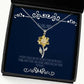 funny wife i know i have all the time in the world but i really motivational christmas sunflower pendant necklace for wife