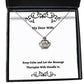 keep calm and let the massage therapist wife handle it crown pendant necklace wife jewelry fancy for wife