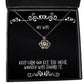 joke wife crown pendant necklace keep calm and let the social worker wife handle for wife present from husband jewelry for wife
