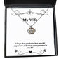 epic wife crown pendant necklace i hope that you know how much i appreciate and adore your presence cheap for wife christmas