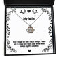 sarcasm wife crown pendant necklace even though we dont say it enough i want you to know how much fancy for wife holiday