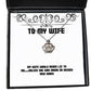 my wife would never lie to me unless she was drunk or needed new wife crown pendant necklace inspirational wife jewelry for wife