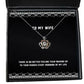 unique idea wife crown pendant necklace there is no better feeling than waking up for wife present from husband jewelry for wife