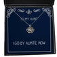 cheap aunt gifts i go by auntie now inappropriate mothers day crown pendant necklace from