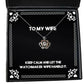 keep calm and let the watchmaker wife handle it wife crown pendant necklace useful wife jewelry for wife