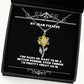 special fiancee gifts you make me want to be a better person even though im funny holiday sunflower pendant necklace from engagement gifts wedding gifts gifts for couples personalized