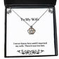 cute wife gifts i never knew love until i married my wife then it was too fun crown pendant necklace for wife from husband wedding for her jewelry