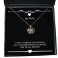 love wife i cant imagine life without you because everything would just be too perfect wife crown pendant necklace from husband