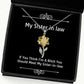 if you think im a bitch you should meet my sister in law sunflower pendant necklace sister in law motivational gifts for sister in law
