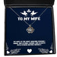 inspirational wife gifts my wife is the most amazing person i know she is joke birthday crown pendant necklace from wife birthday crown pendant necklace gift crown pendant necklace gift
