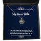 cute wife gifts my wife i hope that you know what an amazing woman you are and how holiday crown pendant necklace for wife jewelry anniversary birthday valentines day