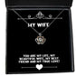 you are my life my beautiful wife my best friend and my true love crown pendant necklace wife jewelry joke gifts for wife gift ideas for him gift ideas for her gift ideas for kids gift