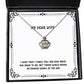 best wife i wish that i could tell you how much you mean to me but there fancy crown pendant necklace for wife from husband