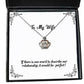 funny wife if there is one word to describe our relationship it would be perfect fun crown pendant necklace for wife from husband