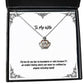 motivational wife my love for you has no boundaries or rules because its an endless feeling holiday crown pendant necklace for wife