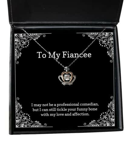 love fiancee gifts i may not be a professional comedian but i can still tickle your new crown pendant necklace for from engagement gifts wedding gifts gifts for couples personalized gifts