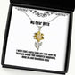 i wish that every time you look upon my face you would feel complete wife sunflower pendant necklace cute wife jewelry for wife