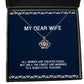 epic wife crown pendant necklace all women are created equal but only the finest are for wife birthday gifts wedding from husband birthday gifts from husband