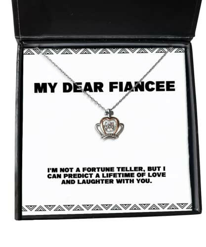 unique idea fiancee gifts im not a fortune teller but i can predict inappropriate birthday crown pendant necklace gifts for fiancee birthday present fiancee birthday gift ideas what to get