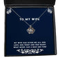 my wife has given me all her love her trust and her heart what crown pendant necklace wife present from husband cool jewelry for wife