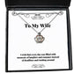 inspire wife crown pendant necklace i wish that every day was filled with moments of present for wife joke gifts from husband