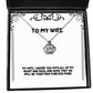 my wife i adore you with all of my heart and soul crown pendant necklace wife present from husband reusable jewelry for wife unique wife gifts best wife gifts thoughtful wife gifts funny wife
