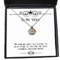inspirational wife crown pendant necklace my darling wife all i want to do is for wife present from husband jewelry for wife