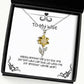 wife gifts for wife happy anniversary to the one person who unique idea wife sunflower pendant necklace jewelry from husband funny jewelry funny gifts jewelry gift funny gift