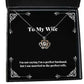 nice wife crown pendant necklace im not saying im a perfect husband but present for wife inappropriate gifts from husband gift ideas unique gift ideas thoughtful gift ideas best gift ideas