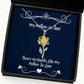 special mother in law gifts theres no buddy like my mother in law christmas sunflower pendant necklace for mother in law