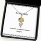 special wife gifts my wife is an awesome graphic designer epic holiday sunflower pendant necklace from jewelry anniversary birthday valentines day