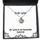 brilliant wife my wife is an awesome auditor useful crown pendant necklace for from husband