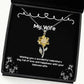 sarcasm wife sunflower pendant necklace wishing you a wonderful valentines day full present for wife gag gifts from husband