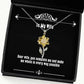 useful wife dear wife you complete me and make me whole in every way unique sunflower pendant necklace for wife from husband